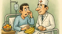 Виц: Лекар на визитация пита пациент…